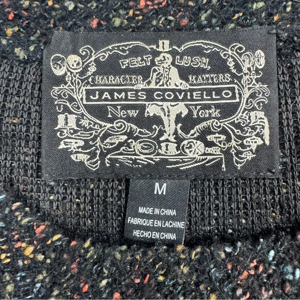 Anthropologie James Coviello Floral Brocade Spliced Metallic Knit Sweater